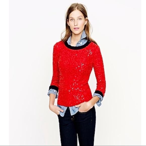 J. Crew Sweaters - J.Crew SCATTERED SEQUIN SWEATER
item 29947